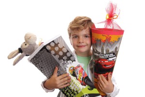 2 Zuckertüten Einschulung