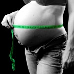 Maßband Babybauch