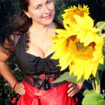 Sonne und Blume