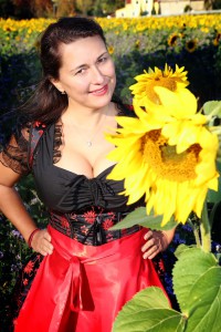Sonne und Blume