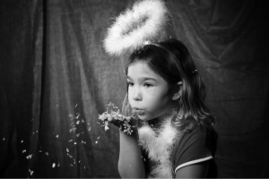 Portrait Fotostudio Neuenhagen Weihnachtsengel 1